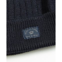 Blue de Gnes Alberto Beanie 5686 - Navy  