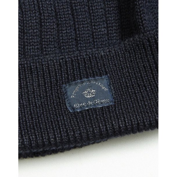 Blue de Gnes Alberto Beanie 5686 - Navy  
