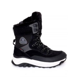 Rieker snrestvle m. for - sort W0071-00