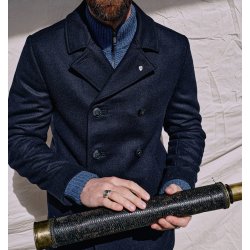 Blue de Gnes peacoat 60381 - Dark Navy 