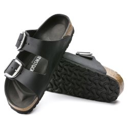 Birkenstock Arizona Big Buckle - sort (smal model)