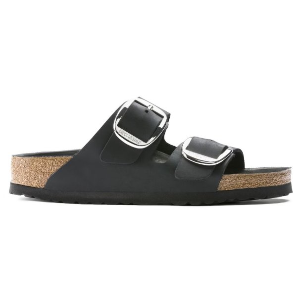 Birkenstock Arizona Big Buckle - sort (smal model)