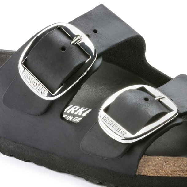 Birkenstock Arizona Big Buckle - sort (smal model)