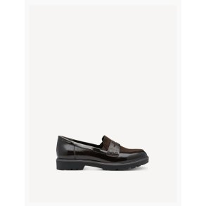 Tamaris loafer - mrk brun 
