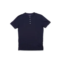 Blue de Gnes Nipote S/S Grandad - navy