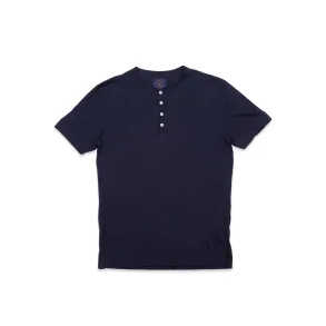 Blue de Gnes Nipote S/S Grandad - navy