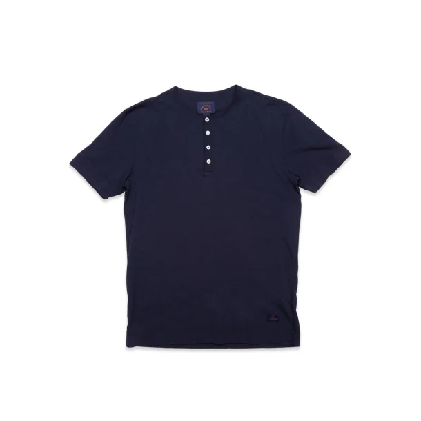 Blue de Gnes Nipote S/S Grandad - navy