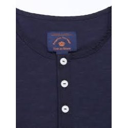 Blue de Gnes Nipote S/S Grandad - navy