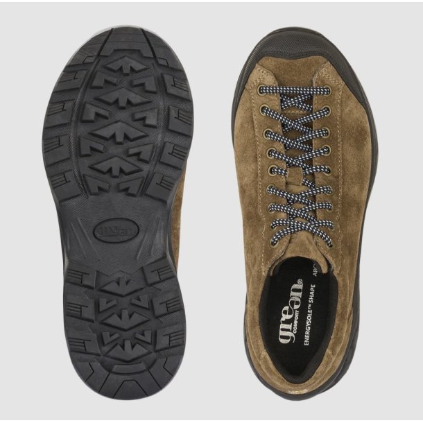 Green Comfort sneakers - cognac 231017Q10