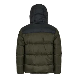 Knowledge Cotton Thermore Puffer Color Blocked Jacket 92476 - Forrest Night