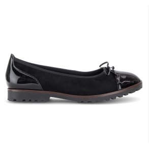 Gabor ballerina - sort 300701007