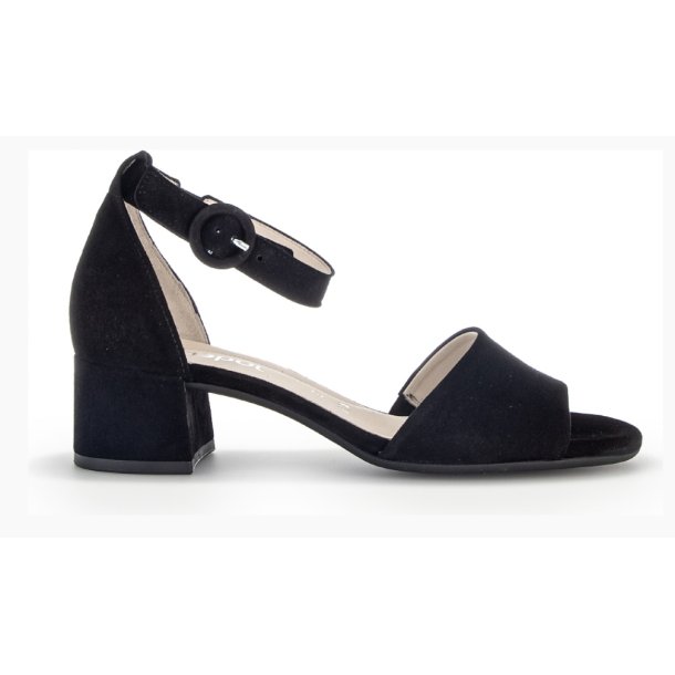 Gabor sandal m. hl  - sort 62902