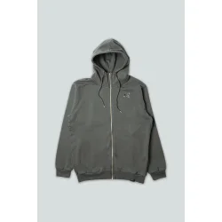 LAKOR Forest maxi zip Hoodie - urban chic