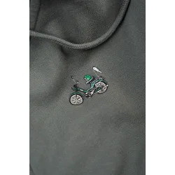 LAKOR Forest maxi zip Hoodie - urban chic