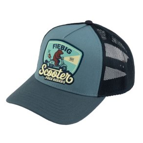 Fiebig trucker cap - jeans blue 414518
