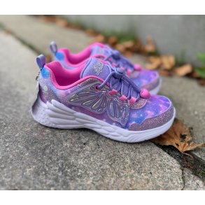 SKECHERS Dream Racer Wing Brites - lyserd/lilla 303055L