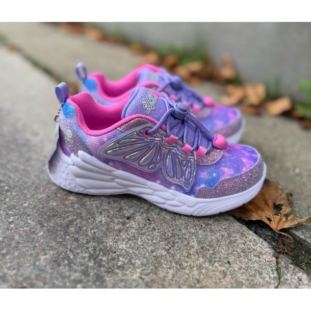 SKECHERS Dream Racer Wing Brites - lyserd/lilla 303055L
