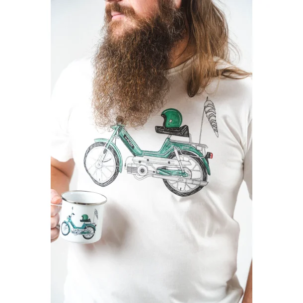 LAKOR Forest Maxi T-shirt - Star white 