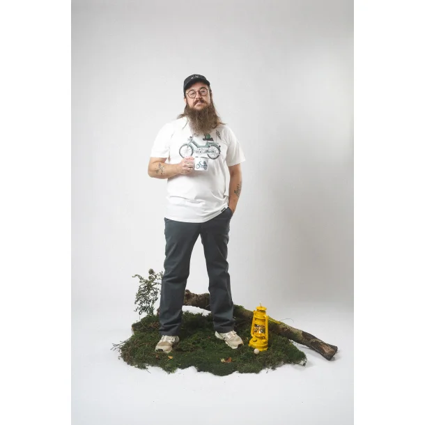 LAKOR Forest Maxi T-shirt - Star white 