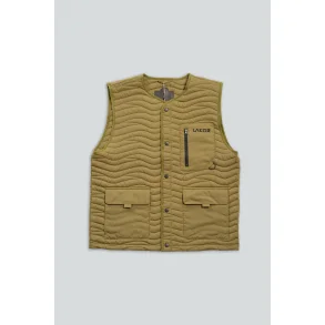 LAKOR Seaway Quilted Vest - fir green 