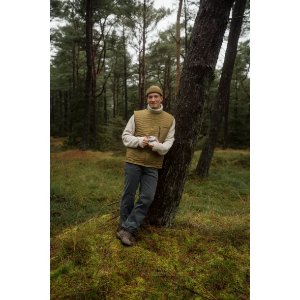 LAKOR Seaway Quilted Vest - fir green 