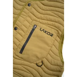 LAKOR Seaway Quilted Vest - fir green 