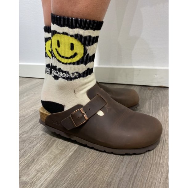 Smiley Tern Strmper - sort/hvid 