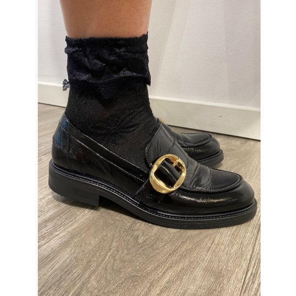 Lace str�mper - sort 