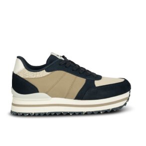 Woden Ronja plateau - navy multi
