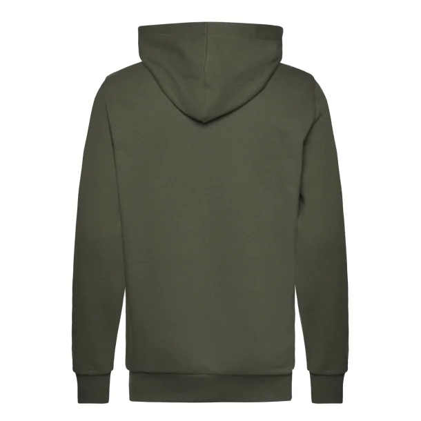 Knowledge Cotton ARVID basic hood badge sweat 1030041 - forrest night