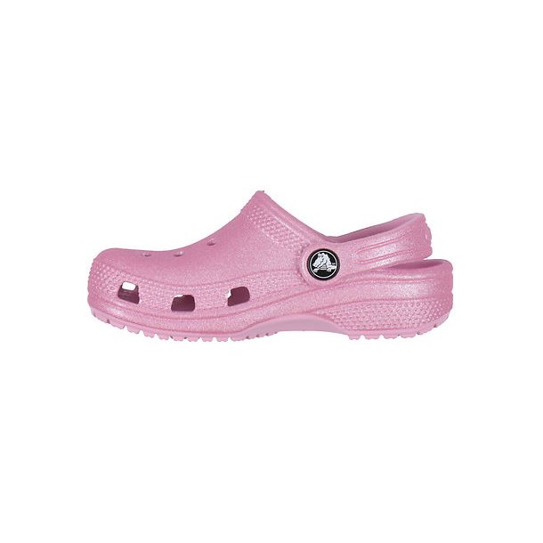 Crocs classic glitter - pink tweed glitter 