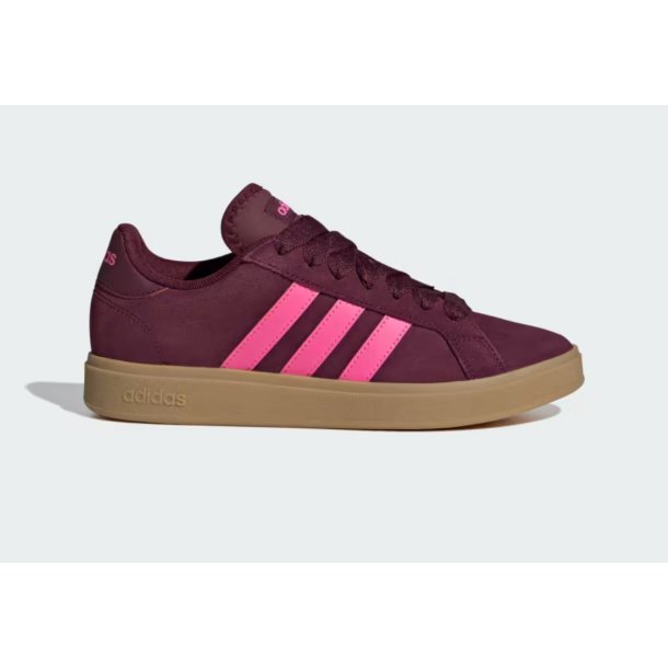 Adidas Grand Court Base 00s sko - Shadow Red / Lucid Pink / Gum
