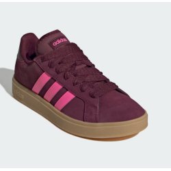 Adidas Grand Court Base 00s sko - Shadow Red / Lucid Pink / Gum