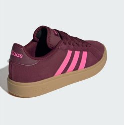 Adidas Grand Court Base 00s sko - Shadow Red / Lucid Pink / Gum