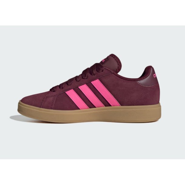 Adidas Grand Court Base 00s sko - Shadow Red / Lucid Pink / Gum