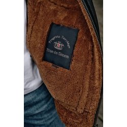 Blue de Gnes Aviator Jacket 60330 - brun