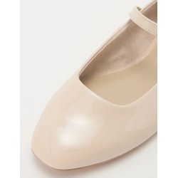 Tamaris ballerina m. rem - ivory patent 1-22122-42