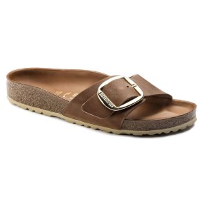 Birkenstock Madrid Big Buckle - Cognac 1006525 (smal model) 