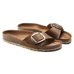 Birkenstock Madrid Big Buckle - Cognac 1006525 (smal model) 
