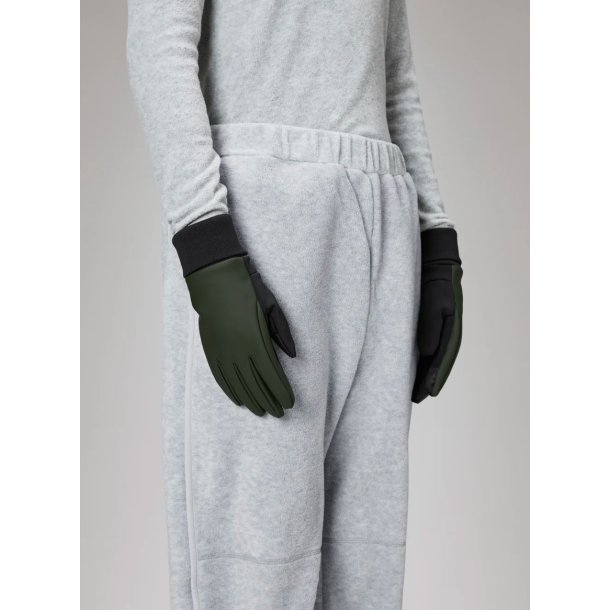 RAINS gloves - green 16720 