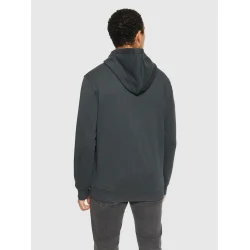 Knowledge Cotton ARVID basic hoodie - 1030041 navy 