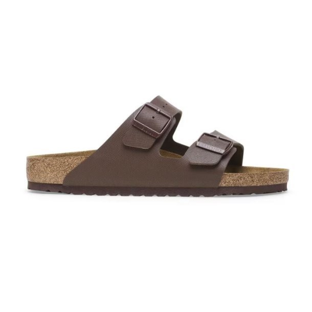 Birkenstock Arizona Birko-Flor Nubucklder - mocca (smal model) 