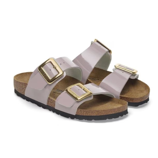 Birkenstock Sydney Cushion Buckle - Faded Purple (smal model) 