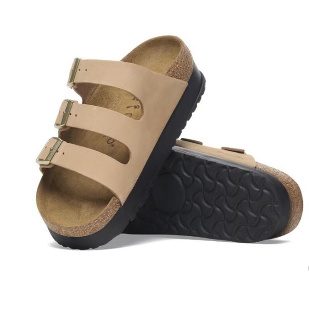 Birkenstock papilio Florida Flex Platform - Sandcastle (smal model) 