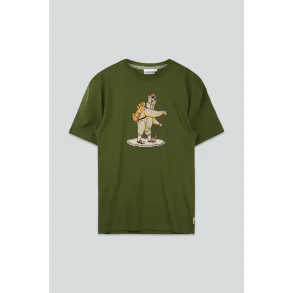 LAKOR WASSUP T-shirt - riffle green