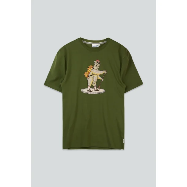 LAKOR WASSUP T-shirt - riffle green