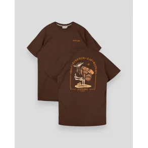 LAKOR Yoga Moose T-shirt - chicory coffee