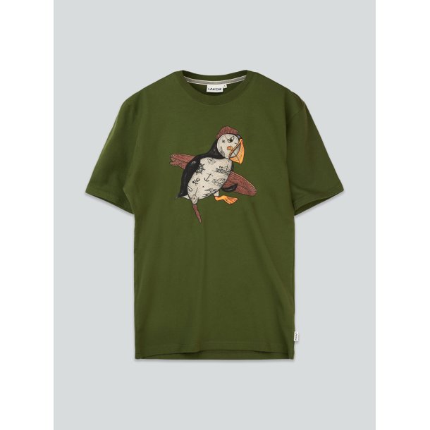 LAKOR Sea Parrot Surf T-shirt - riffle green