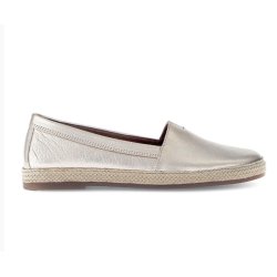 Gabor skind loafer  - guld 65221