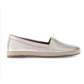 Gabor skind loafer  - guld 65221